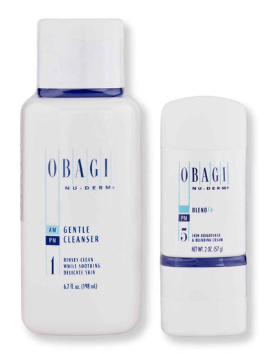 Obagi Obagi Nu-Derm Gentle Cleanser 6.7 oz & Blend Fx 2 oz Skin Care Kits 