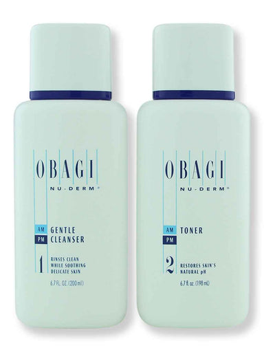 Obagi Obagi Nu-Derm Gentle Cleanser & Toner 6.7 oz Face Cleansers 