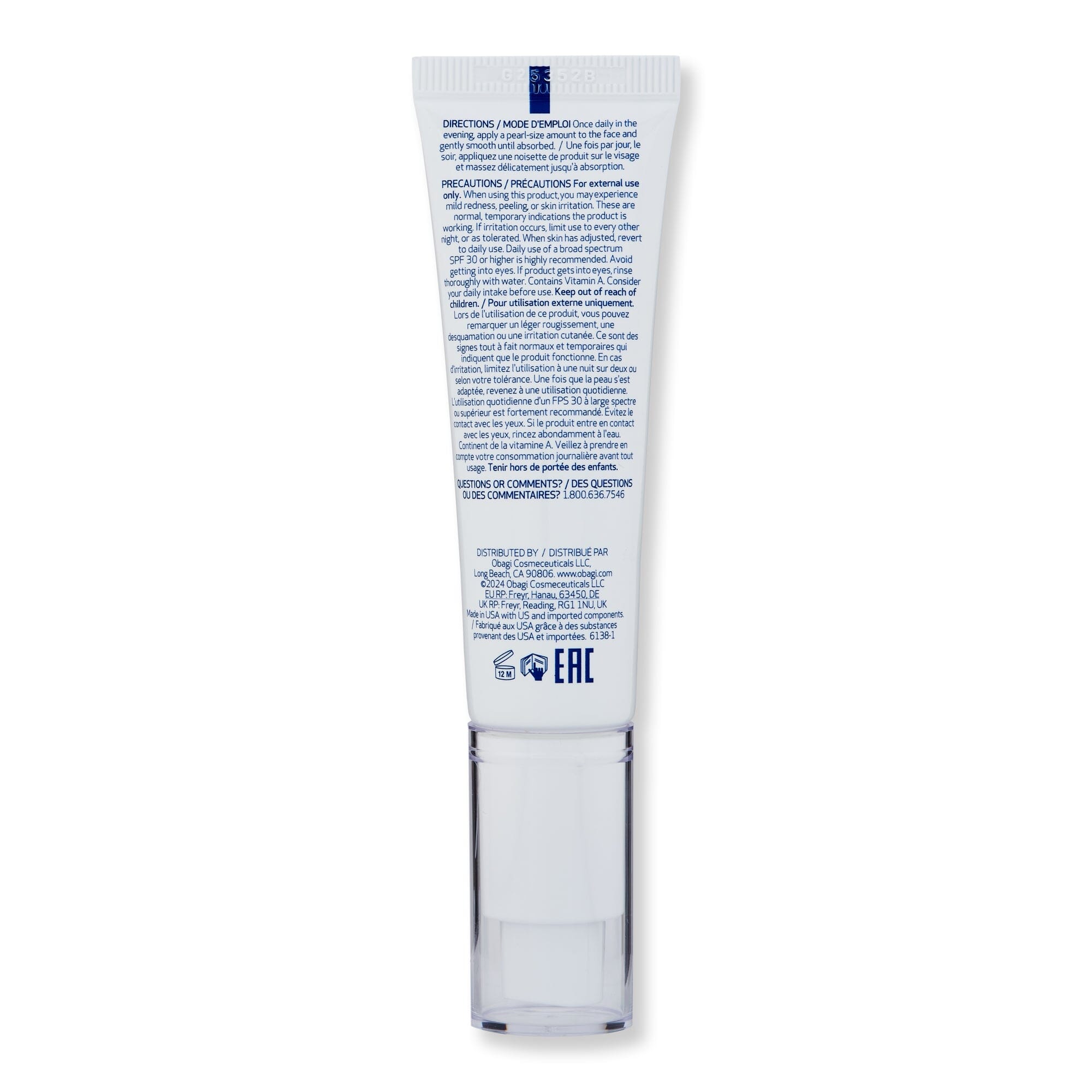 Obagi Obagi Obagi360 1.0 Smoothing Retinol Night Creams 