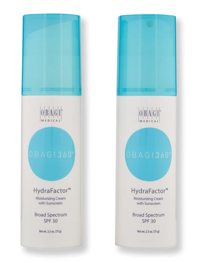 Obagi Obagi Obagi360 HydraFactor Broad Spectrum SPF 30 2 Ct 2.5 oz Face Moisturizers 