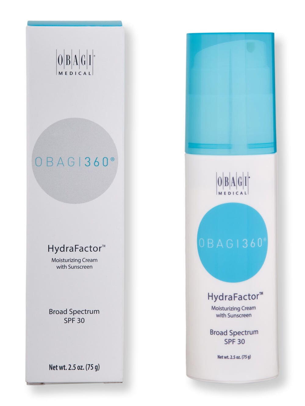 Obagi Obagi Obagi360 HydraFactor Broad Spectrum SPF 30 2.5 oz 75 g Face Sunscreens 