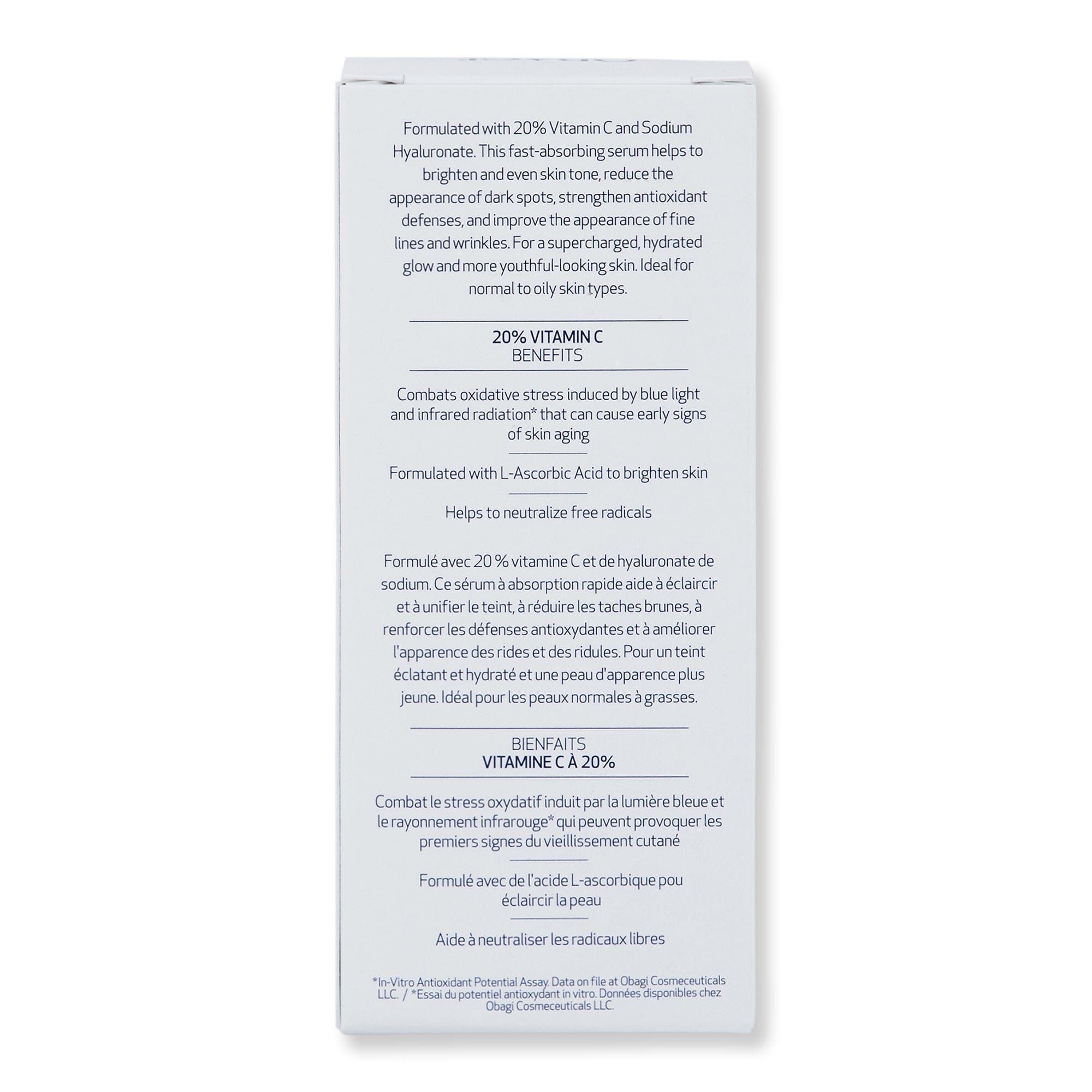 Obagi Obagi Professional-C Serum 20% 1 fl oz 30 ml Serums 