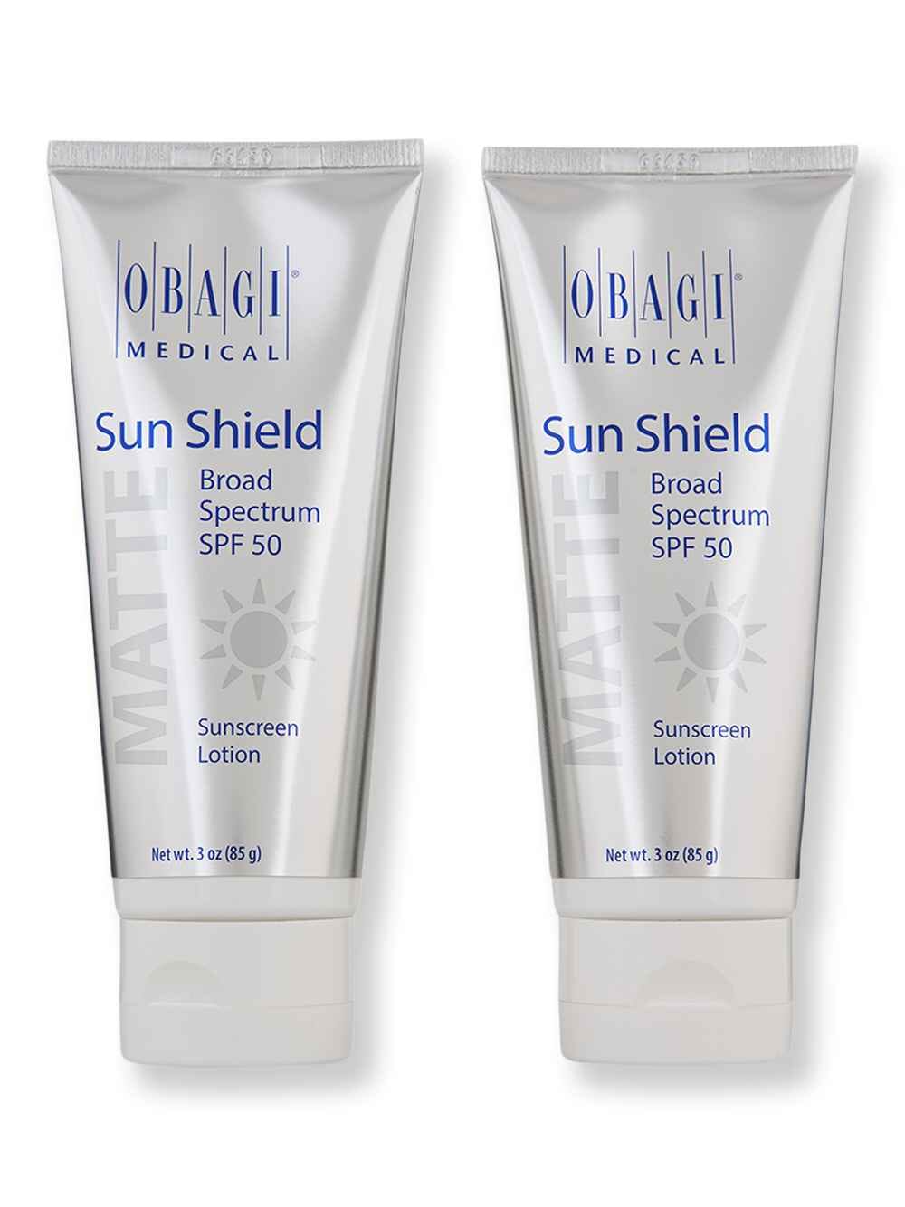 Obagi Obagi Sun Shield Matte Broad Spectrum SPF 50 2 Ct 3 oz Body Sunscreens 