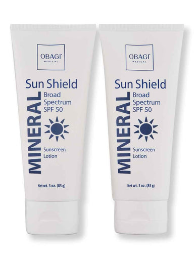 Obagi Obagi Sun Shield Mineral Broad Spectrum SPF 50 2 Ct 3 oz Body Sunscreens 