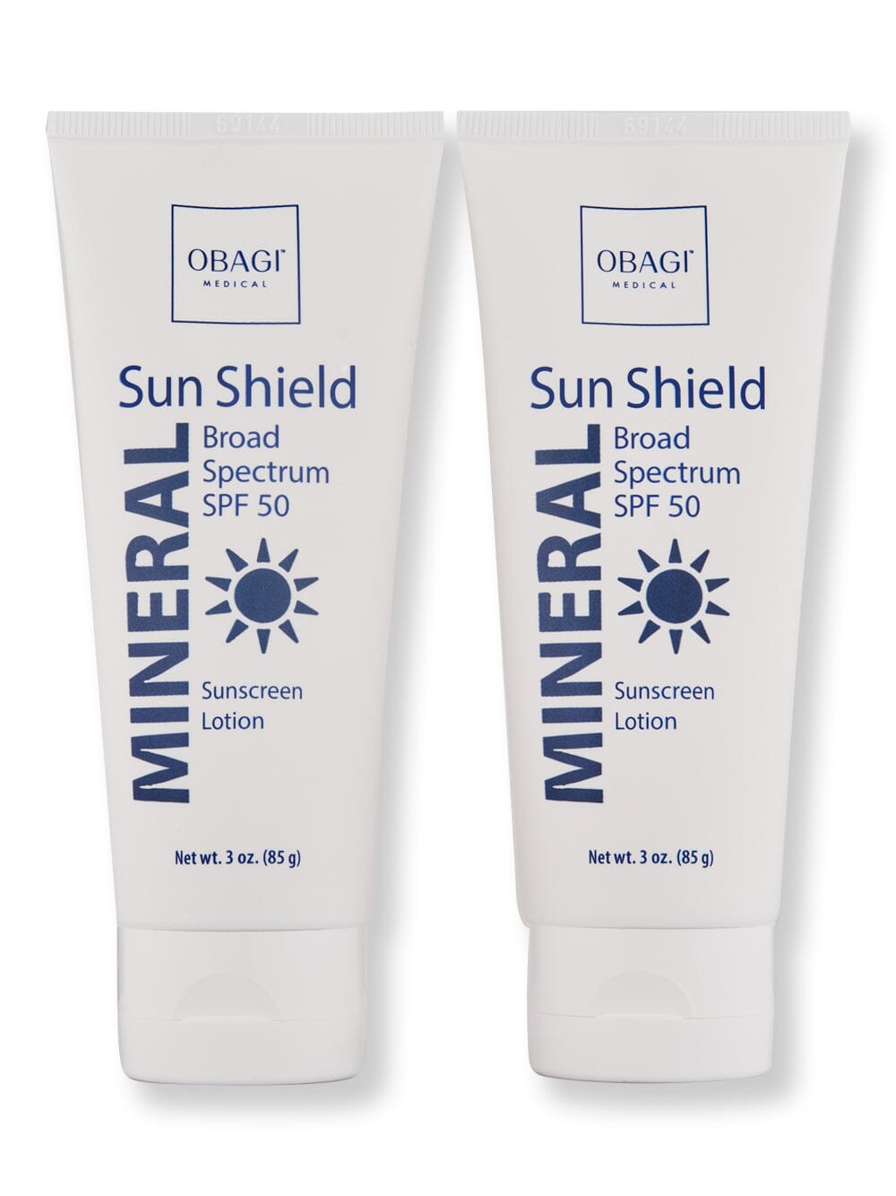 Obagi Obagi Sun Shield Mineral Broad Spectrum SPF 50 2 Ct Body Sunscreens 3 oz 
