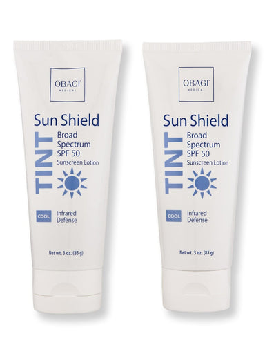 Obagi Obagi Sun Shield Tint Broad Spectrum SPF 50 Cool 2 Ct 3 oz Body Sunscreens 