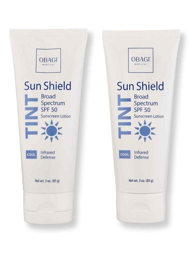 Obagi Obagi Sun Shield Tint Broad Spectrum SPF 50 Cool 2 Ct 3 oz Body Sunscreens 