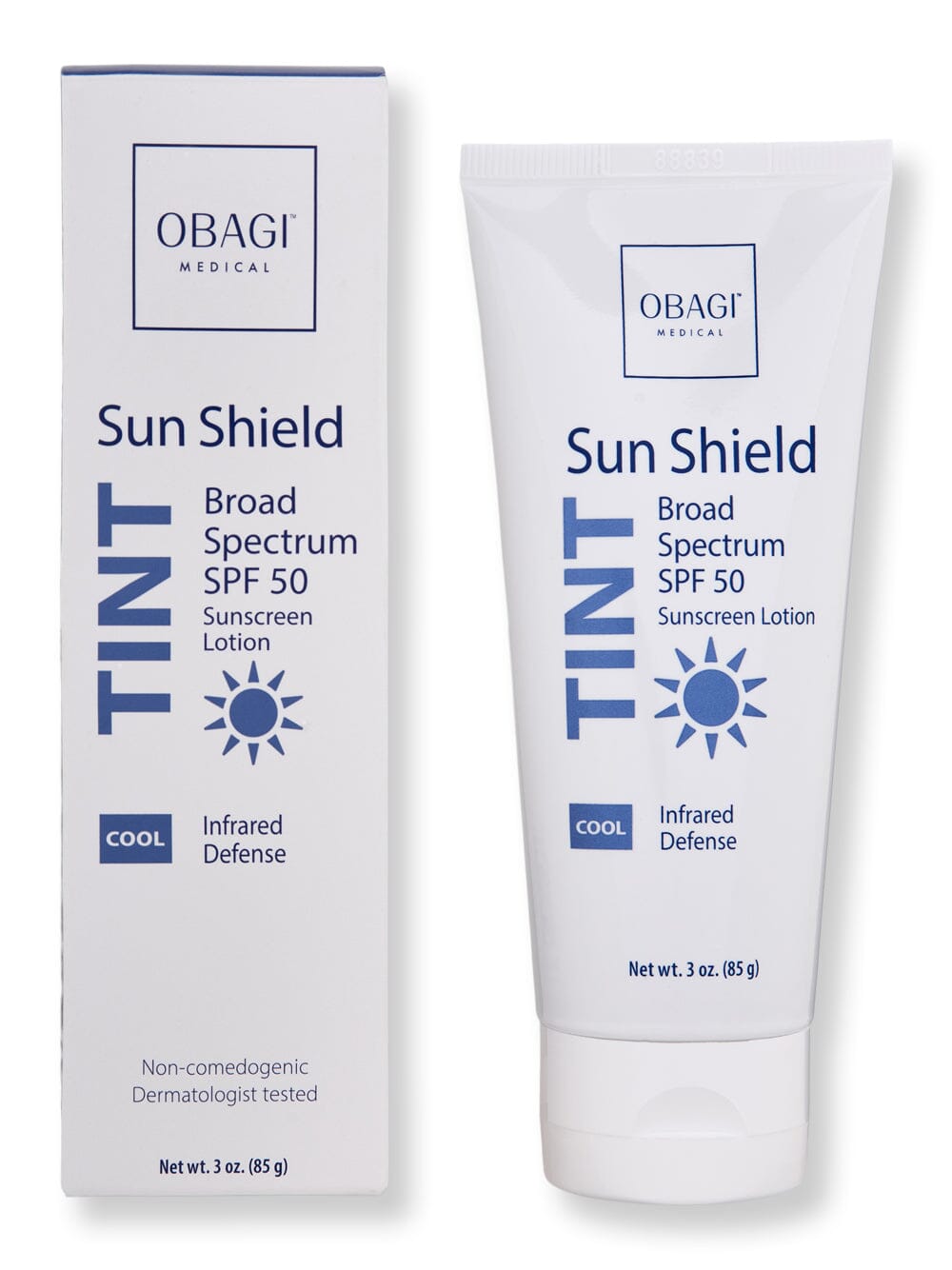 Obagi Obagi Sun Shield Tint Broad Spectrum SPF 50 Cool 3 oz 85 g Face Sunscreens 