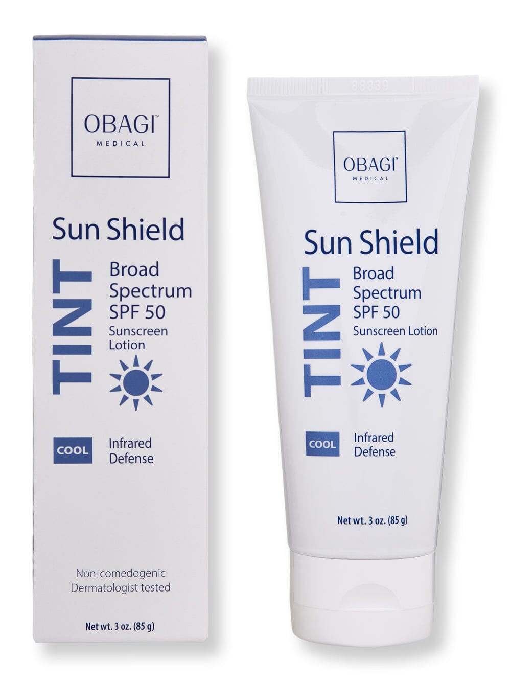 Obagi Obagi Sun Shield Tint Broad Spectrum SPF 50 Cool Face Sunscreens 