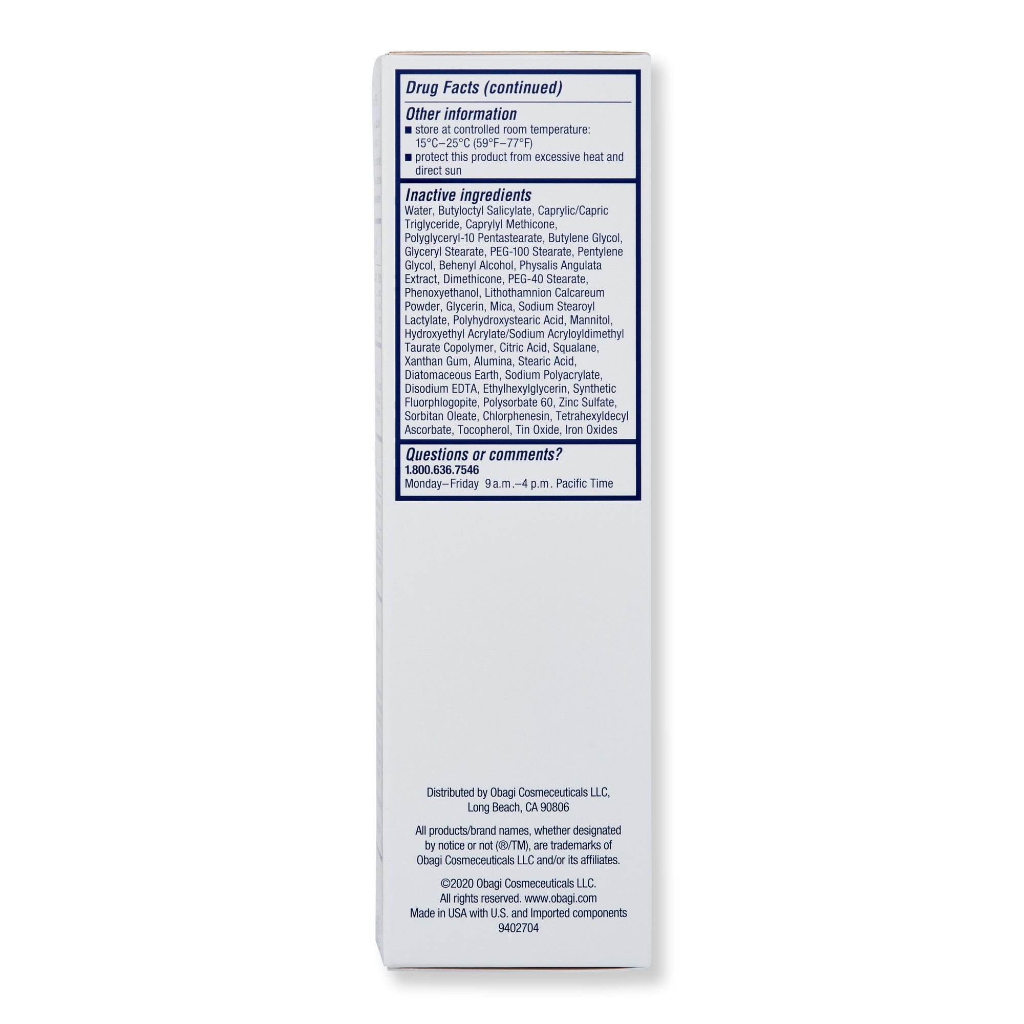 Obagi Obagi Sun Shield Tint Broad Spectrum SPF 50 Warm 3 oz 85 g Face Sunscreens 