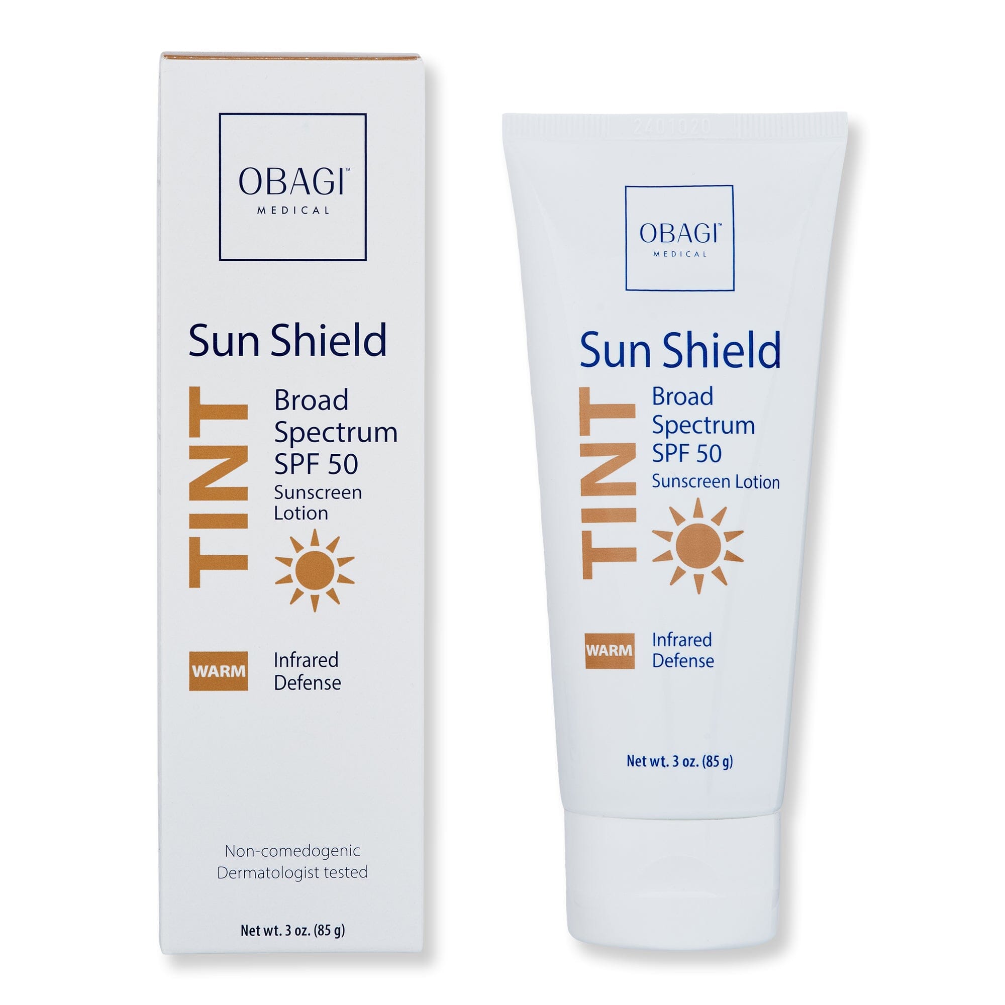 Obagi Obagi Sun Shield Tint Broad Spectrum SPF 50 Warm 3 oz 85 g Face Sunscreens 