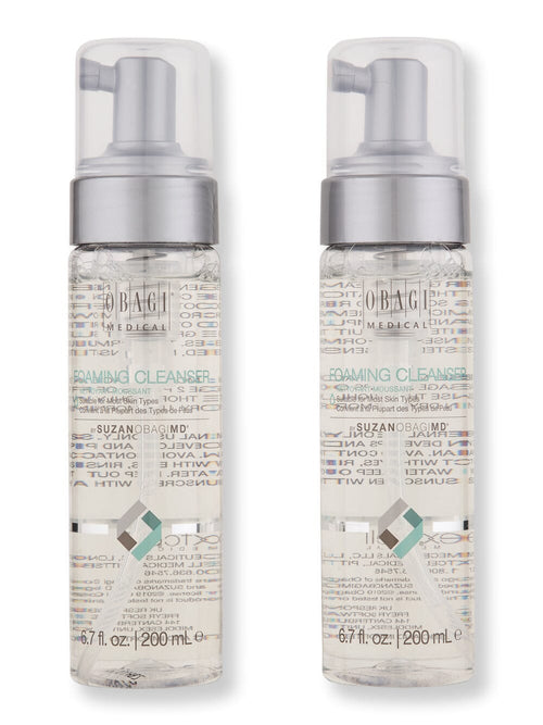 Obagi Obagi SuzanObagiMD Foaming Cleanser 2 Ct Face Cleansers 6.7 fl oz / 200 ml 