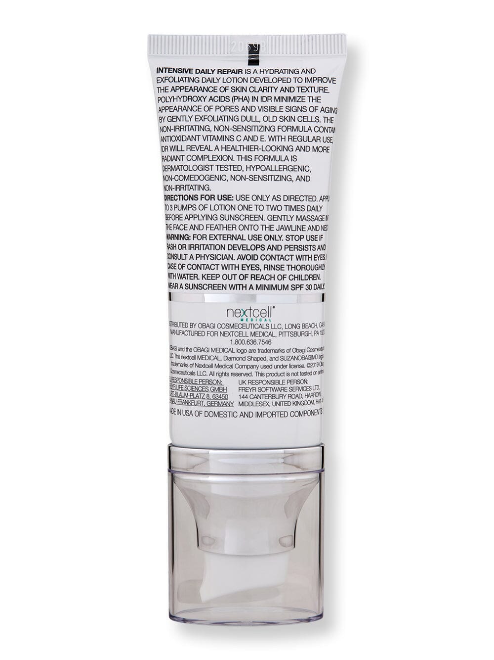 Obagi Obagi SuzanObagiMD Intensive Daily Repair Exfoliating and Hydrating Lotion Face Moisturizers 