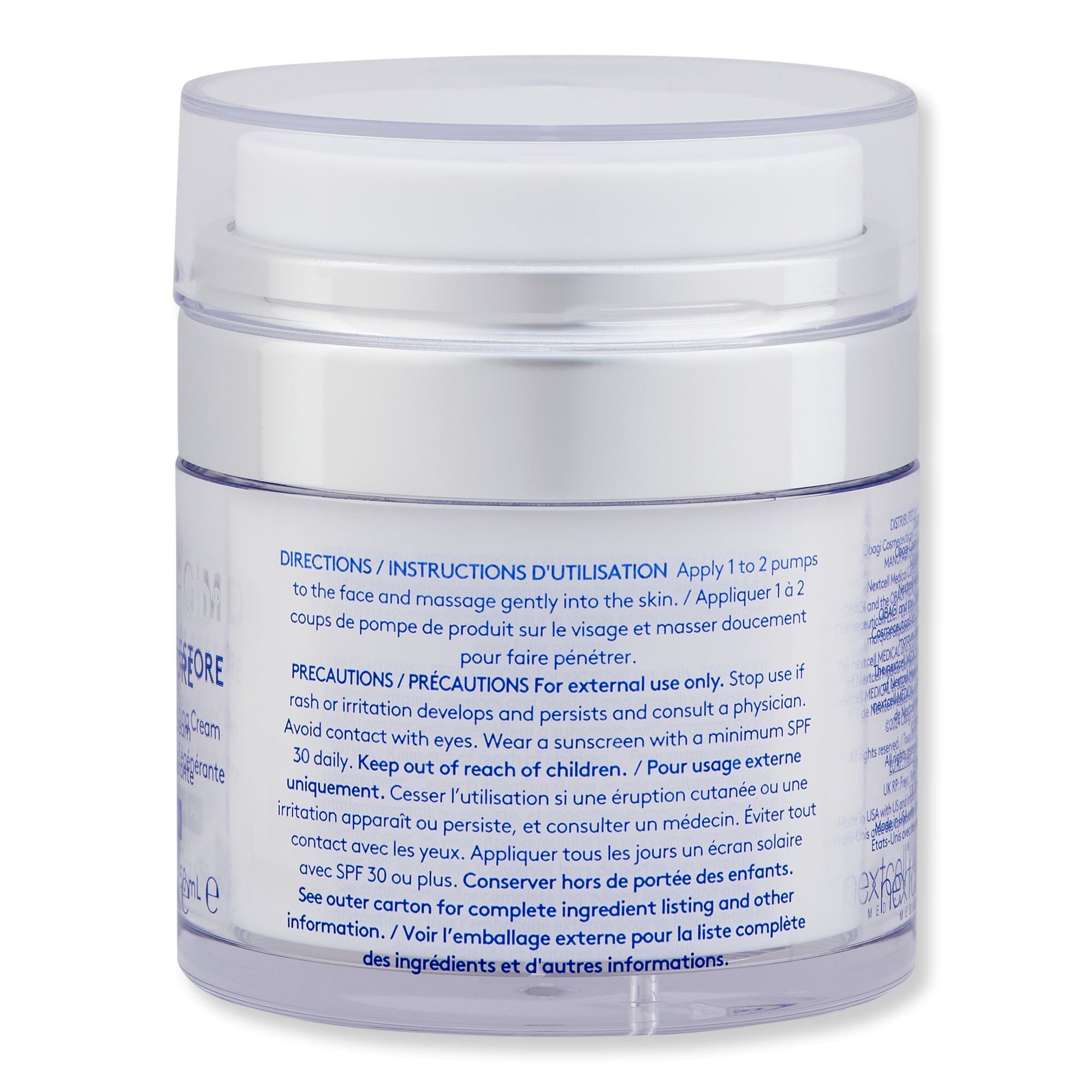 Obagi Obagi SuzanObagiMD Moisture Restore 1.7 oz 50 ml Face Moisturizers 