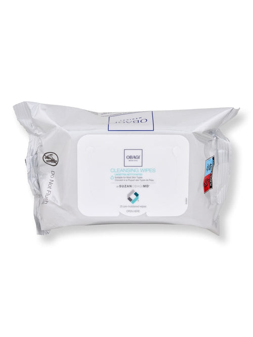 Obagi Obagi SuzanObagiMD On the Go Cleansing and Makeup Removing Wipes Makeup Removers 25 Ct 