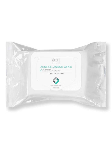 Obagi Obagi SuzanObagiMD On the Go Cleansing Wipes for Oily or Acne Prone Skin 25 Ct Makeup Removers 