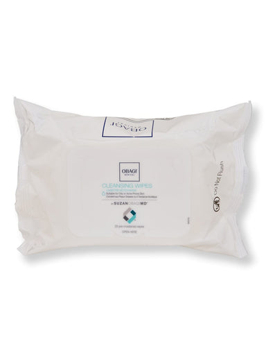 Obagi Obagi SuzanObagiMD On the Go Cleansing Wipes for Oily or Acne Prone Skin Makeup Removers 25 Ct 