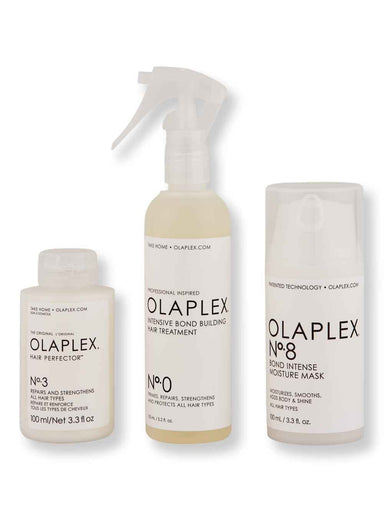 Olaplex Olaplex No.0 Intensive Bond Building Treatment 5.2 oz, No.3 Hair Perfector 3.3 oz, & Bond Intense Moisture Mask 3.3 oz Hair Care Value Sets 