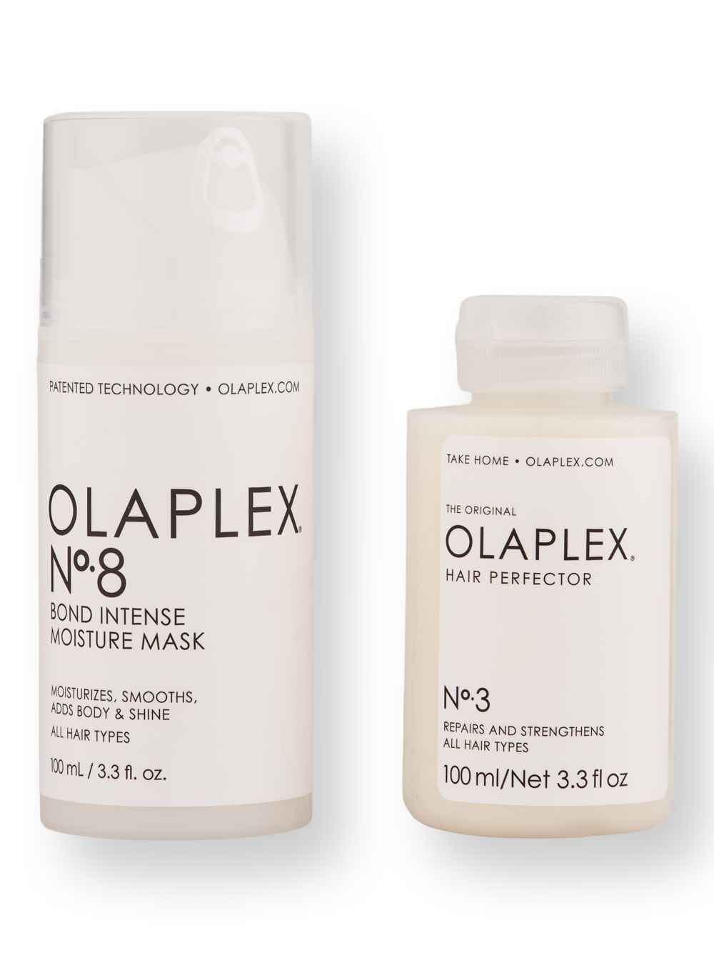 Olaplex Olaplex No.3 Hair Perfector 3.3 oz & No. 8 Bond Intense Moisture Mask 3.3 oz Hair Care Value Sets 