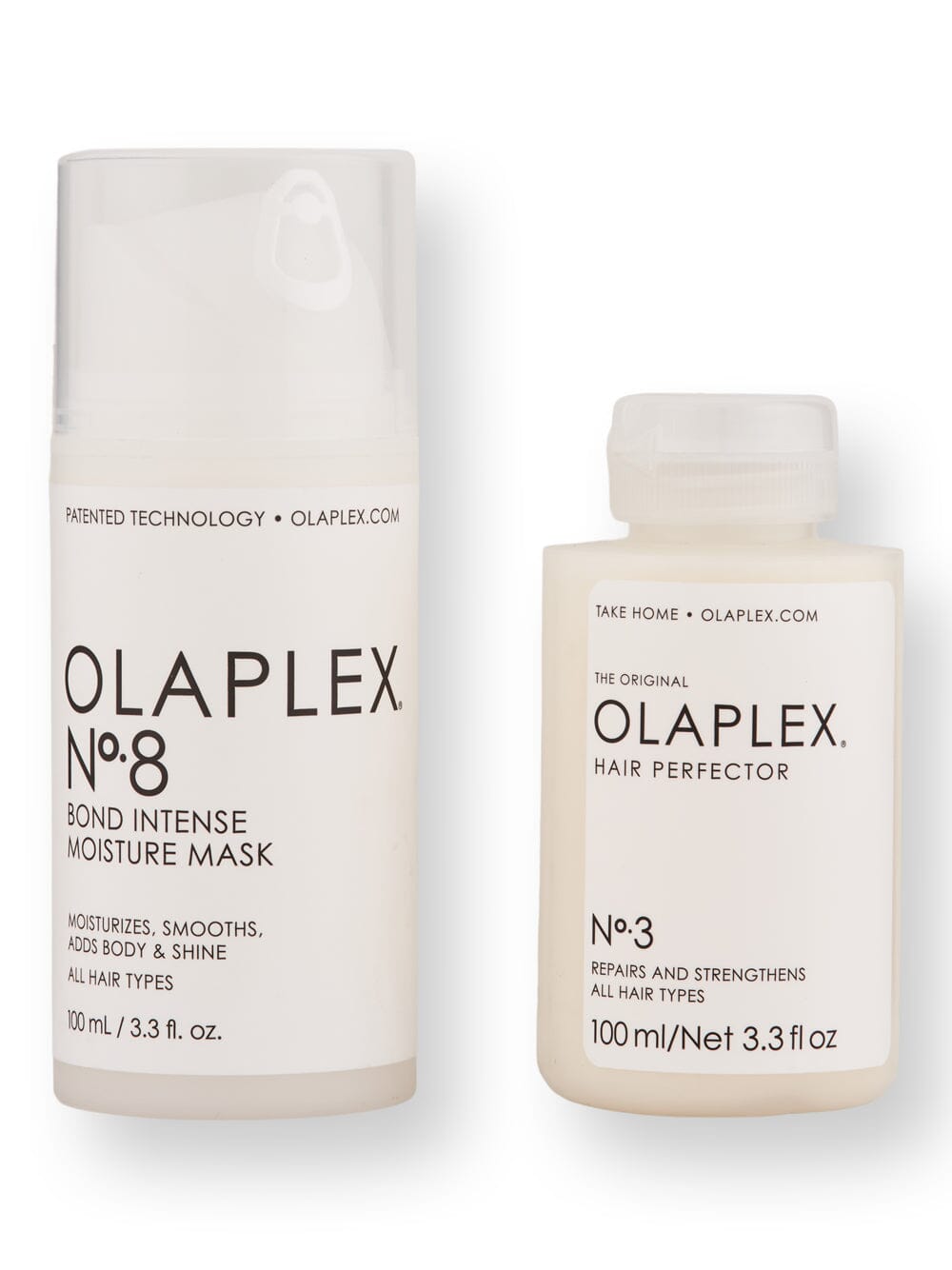 Olaplex Olaplex No.3 Hair Perfector 3.3 oz & No. 8 Bond Intense Moisture Mask 3.3 oz Hair Care Value Sets 