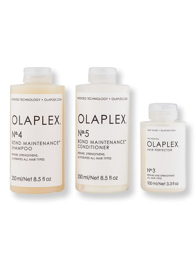 Olaplex Olaplex No.4 Bond Maintenance Shampoo 8.5oz & No.5 Bond Maintenance Conditioner 8.5oz & No.3 Hair Perfector 3.3oz Hair & Scalp Repair 