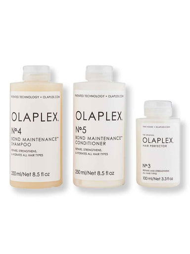 Olaplex Olaplex No.4 Bond Maintenance Shampoo 8.5oz & No.5 Bond Maintenance Conditioner 8.5oz & No.3 Hair Perfector 3.3oz Hair & Scalp Repair 
