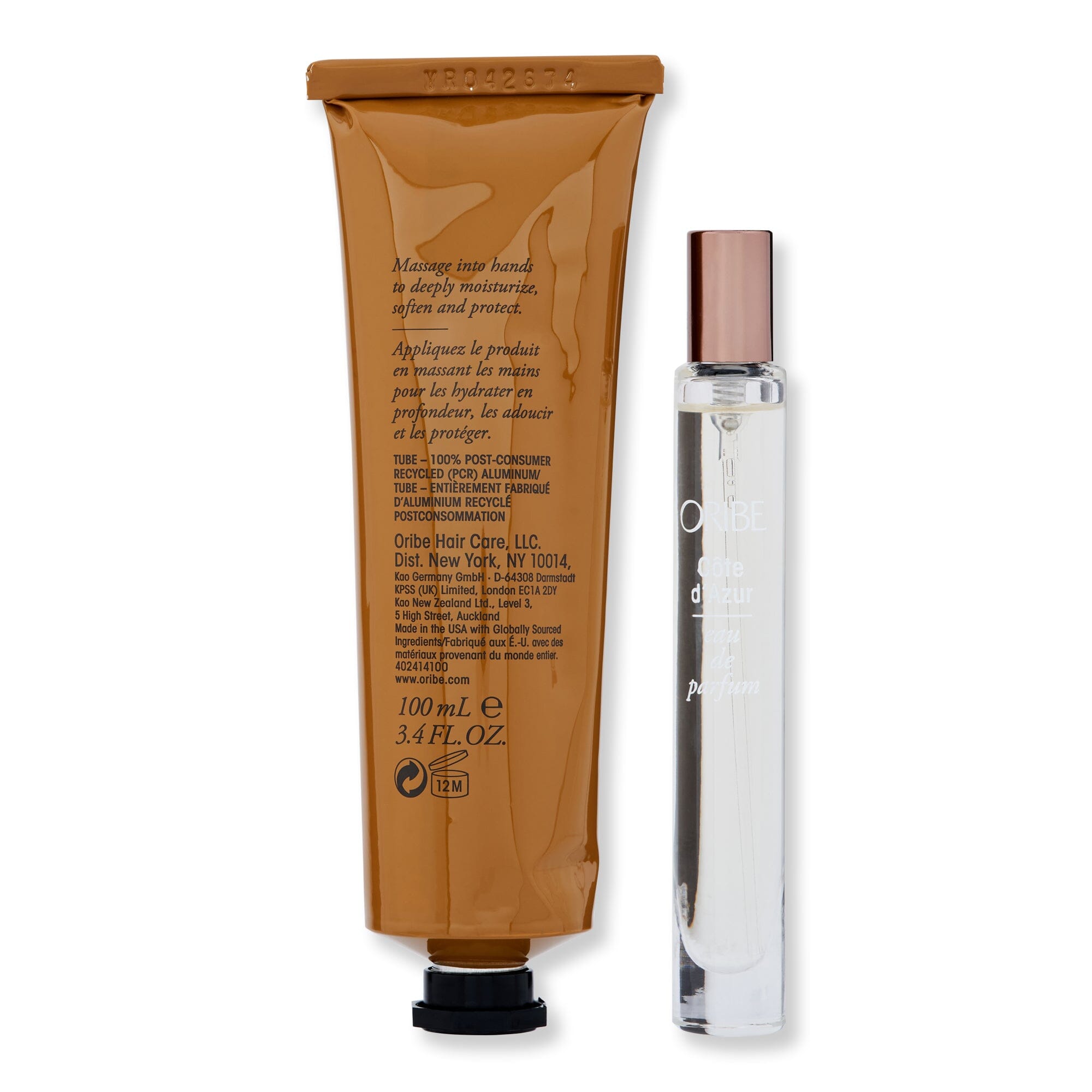 Oribe Oribe Cote d'Azur Hand & Fragrance Set Bath & Body Sets 