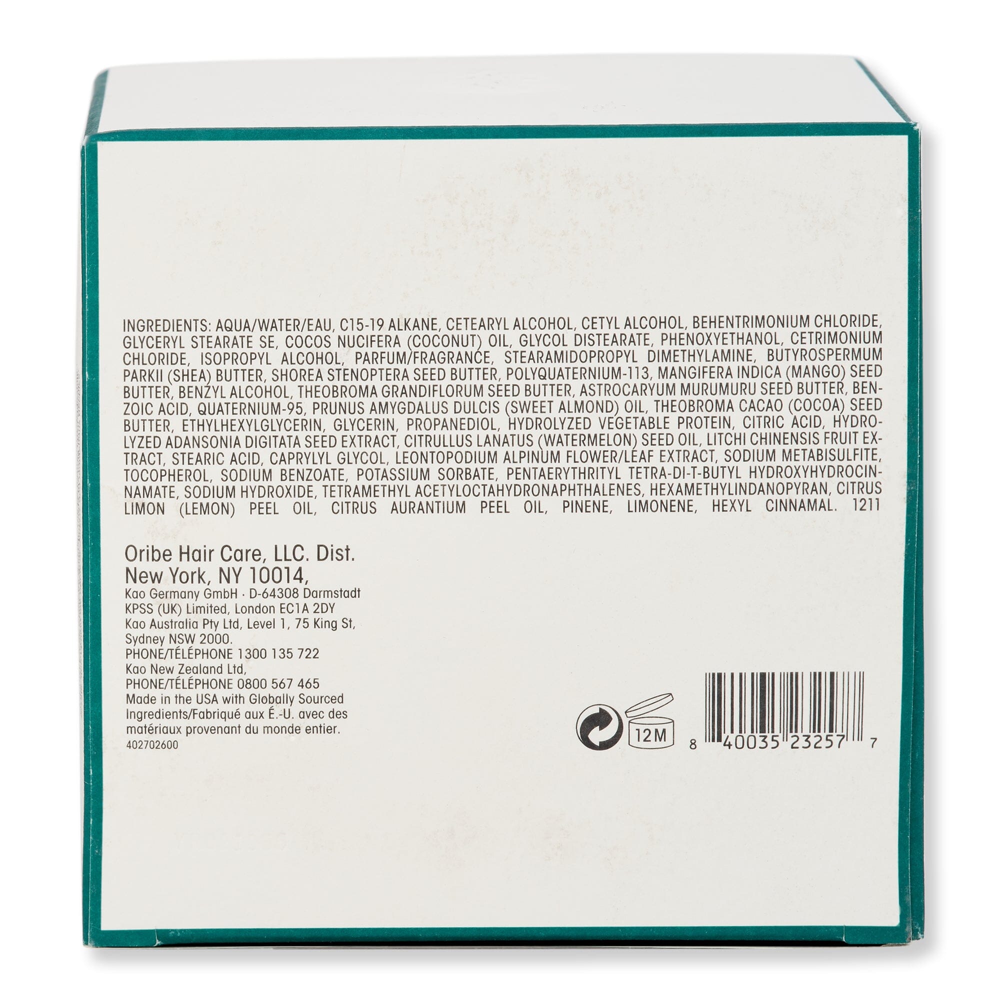 Oribe Oribe Eternal Curls Deep Treatment Masque Hair Masques 