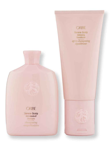 Oribe Oribe Serene Scalp Anti-Dandruff Shampoo 8.5oz & Balancing Conditioner 6.8oz Hair Care Value Sets 
