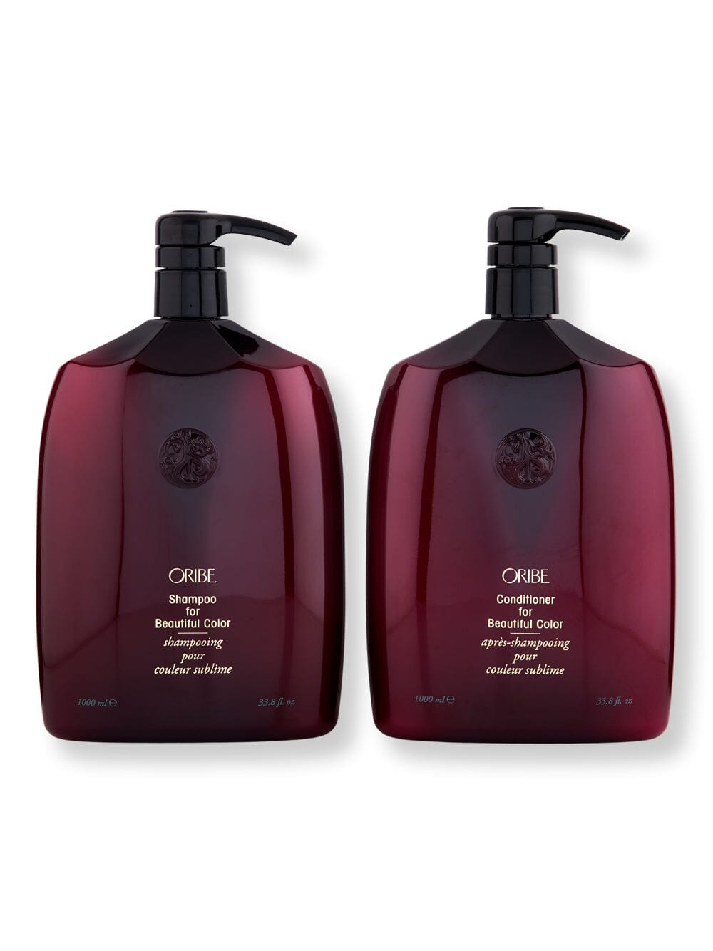 Oribe Oribe Shampoo & Conditioner for Beautiful Color 33.8 oz Hair Care Value Sets 