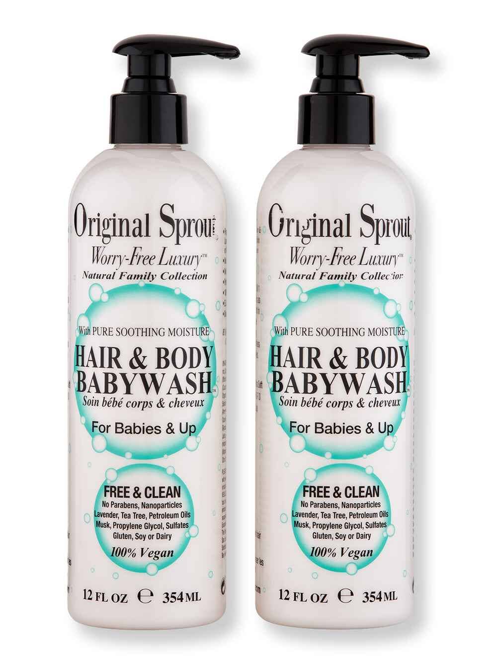 Original Sprout Original Sprout Hair & Body Baby Wash 2 ct 12 oz Baby Shampoos & Washes 