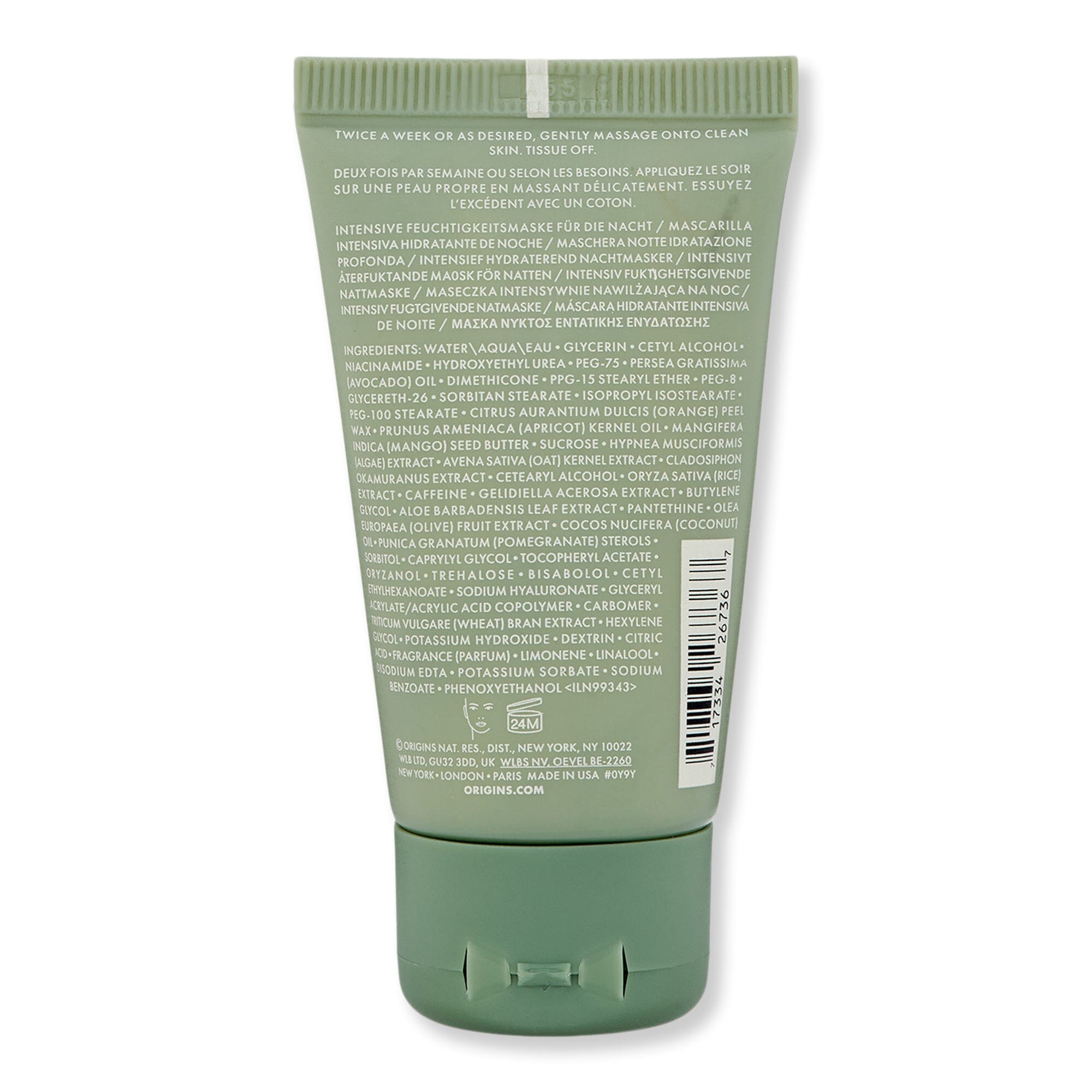 Origins Origins Drink Up Intensive Overnight Hydrating Mask Face Masks 