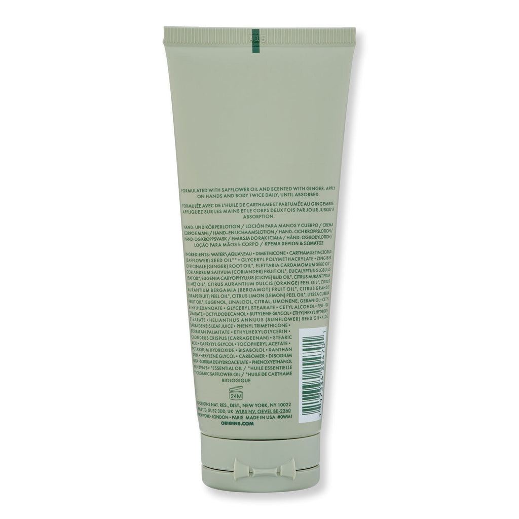 Origins Origins Ginger Hand & Body Lotion Body Lotions & Oils 