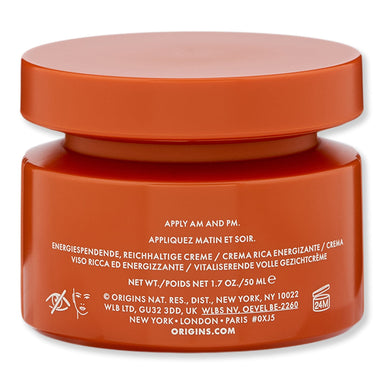 Origins Origins Ginzing Energizing Rich Cream Face Moisturizers 