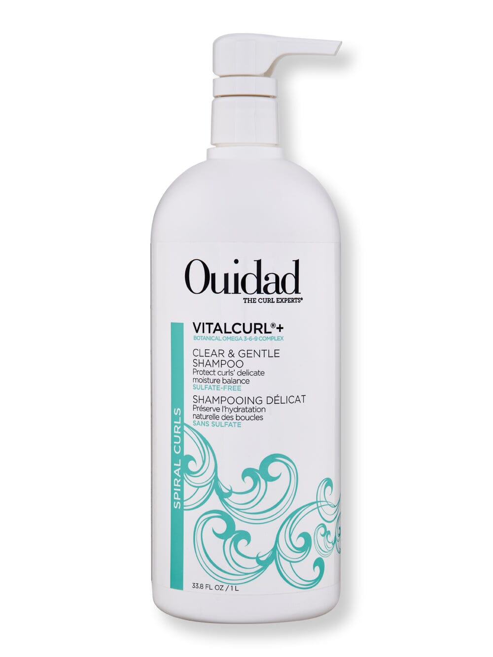 Ouidad Ouidad VitalCurl+ Clear & Gentle Shampoo Shampoos 33 oz 