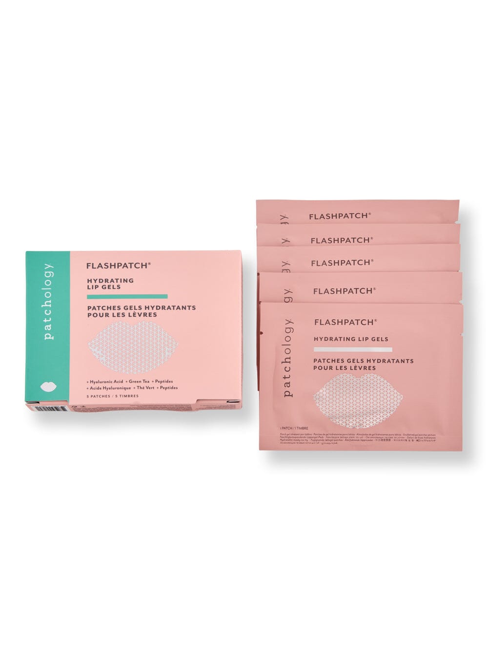 Patchology Patchology FlashPatch Lip Renewal Gels Lip Treatments & Balms 5 Ct 
