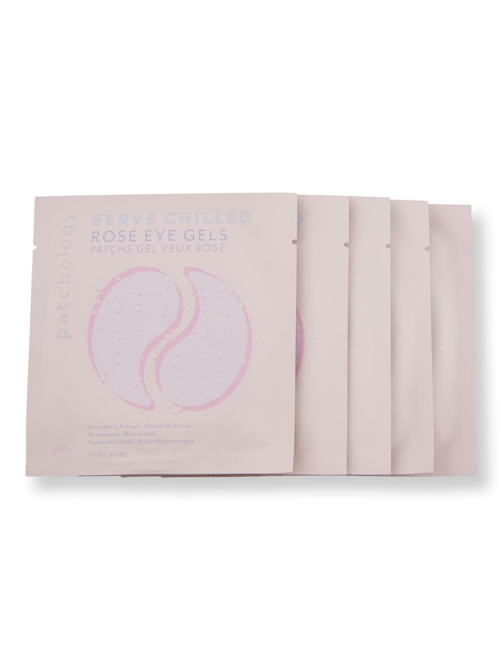Patchology Patchology FlashPatch Serve Chilled Rose Eye Gels Eye Treatments 5 Pairs 