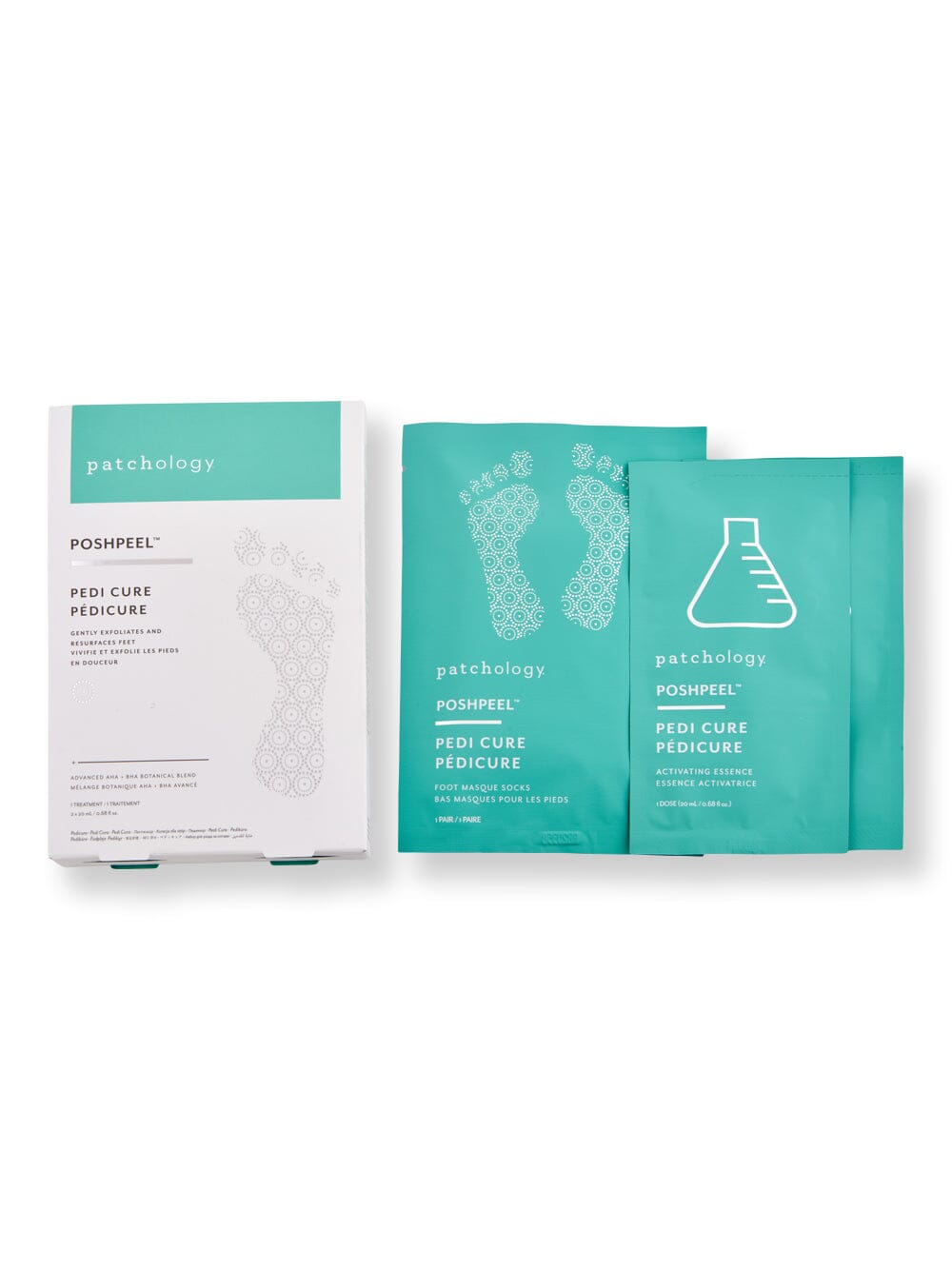 Patchology Patchology PoshPeel Pedi Cure Foot Exfoliators & Scrubs 