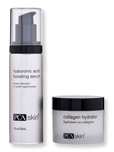 PCA Skin PCA Skin Hyaluronic Acid Boosting Serum 1 oz & Collagen Hydrator 1.7 oz Skin Care Treatments 