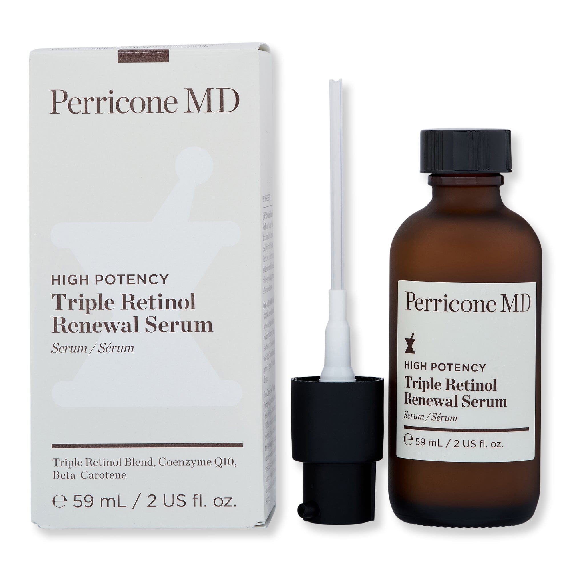 Perricone MD Perricone MD High Potency Triple Retinol Renewal Serum 2 oz 59 ml 109C Tinted Moisturizers & Foundations 