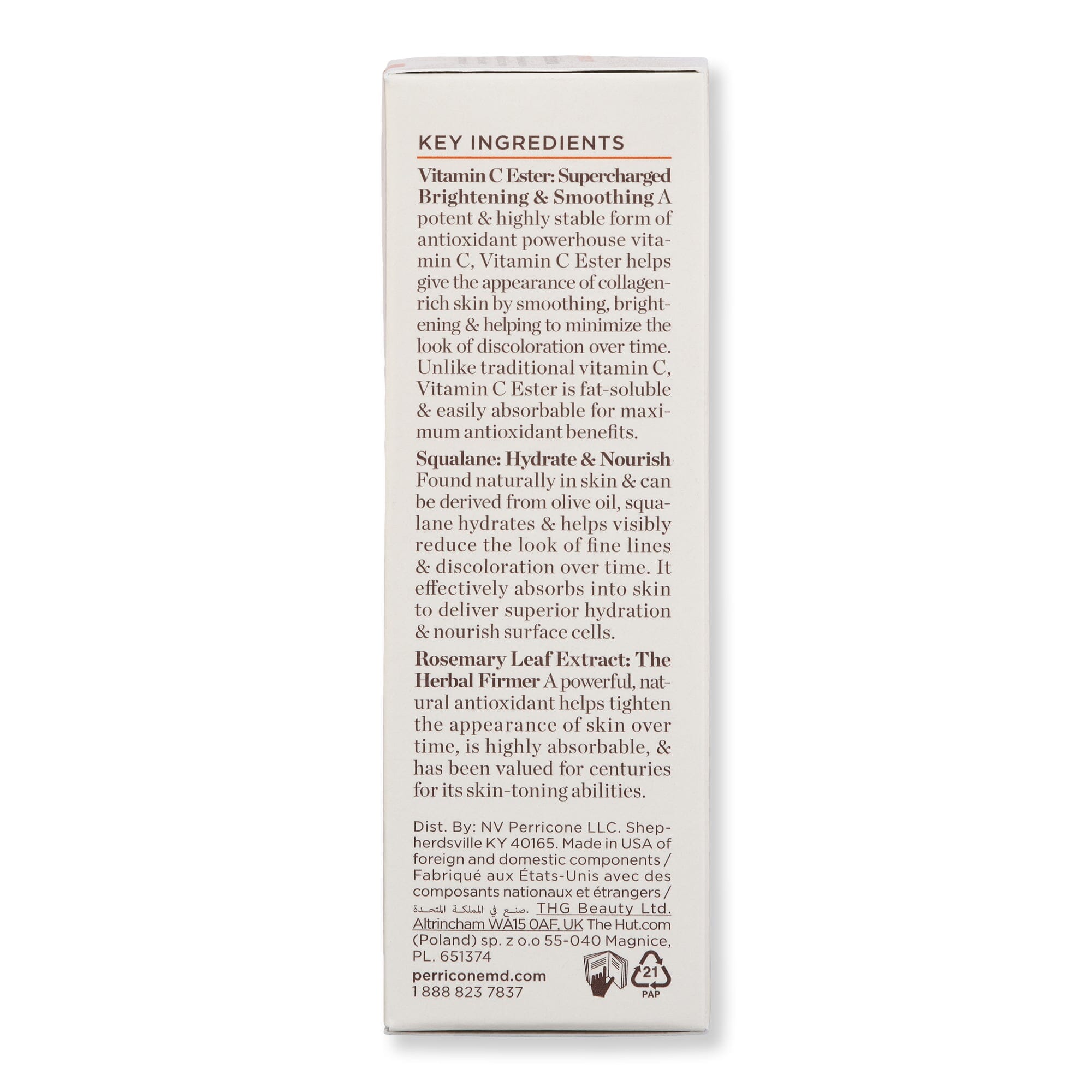 Perricone MD Perricone MD Vitamin C Ester Brightening Serum 1 oz 30 ml Serums 