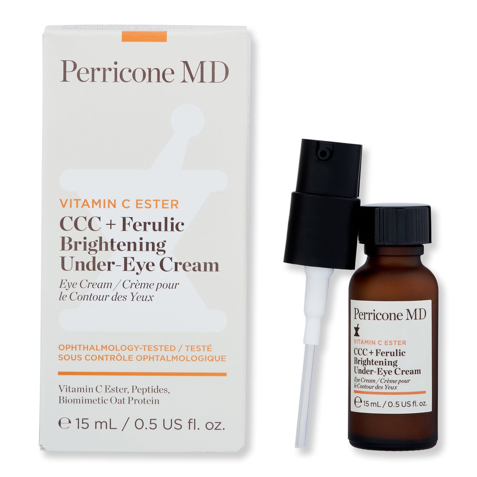 Perricone MD Perricone MD Vitamin C Ester CCC + Ferulic Brightening Under-Eye Cream 0.5 oz 15 ml Eye Creams 