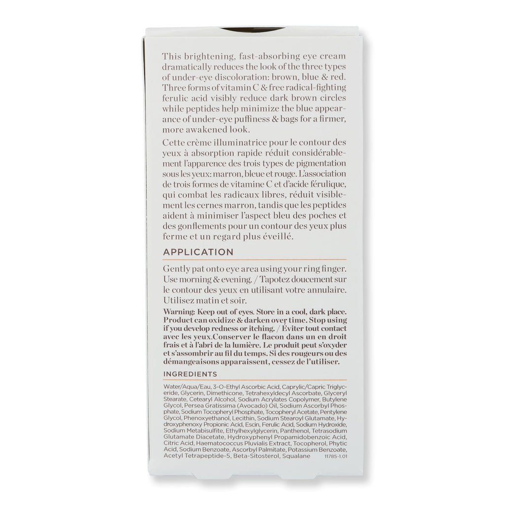 Perricone MD Perricone MD Vitamin C Ester CCC + Ferulic Brightening Under-Eye Cream Eye Creams 