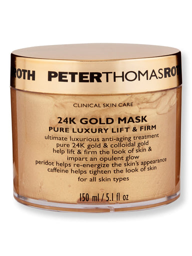 Peter Thomas Roth Peter Thomas Roth 24K Gold Mask Pure Luxury Lift & Firm 5.1 fl oz 150 ml Face Masks 