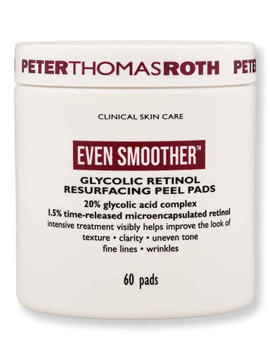 Peter Thomas Roth Peter Thomas Roth Even Smoother Glycolic Retinol Resurfacing Peel Pads 60 Ct Exfoliators & Peels 