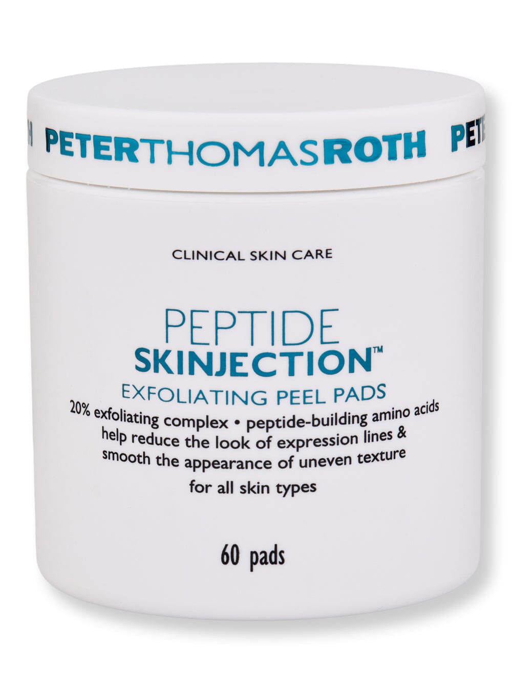 Peter Thomas Roth Peter Thomas Roth Peptide Skinjection Exfoliating Peel Pads Exfoliators & Peels 60 Ct 