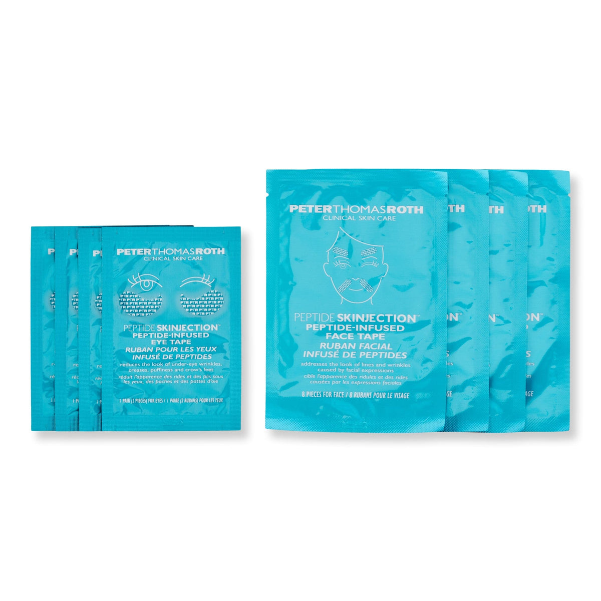 Peter Thomas Roth Peter Thomas Roth Peptide Skinjection Peptide Infused Face + Eye Tape Face Masks 