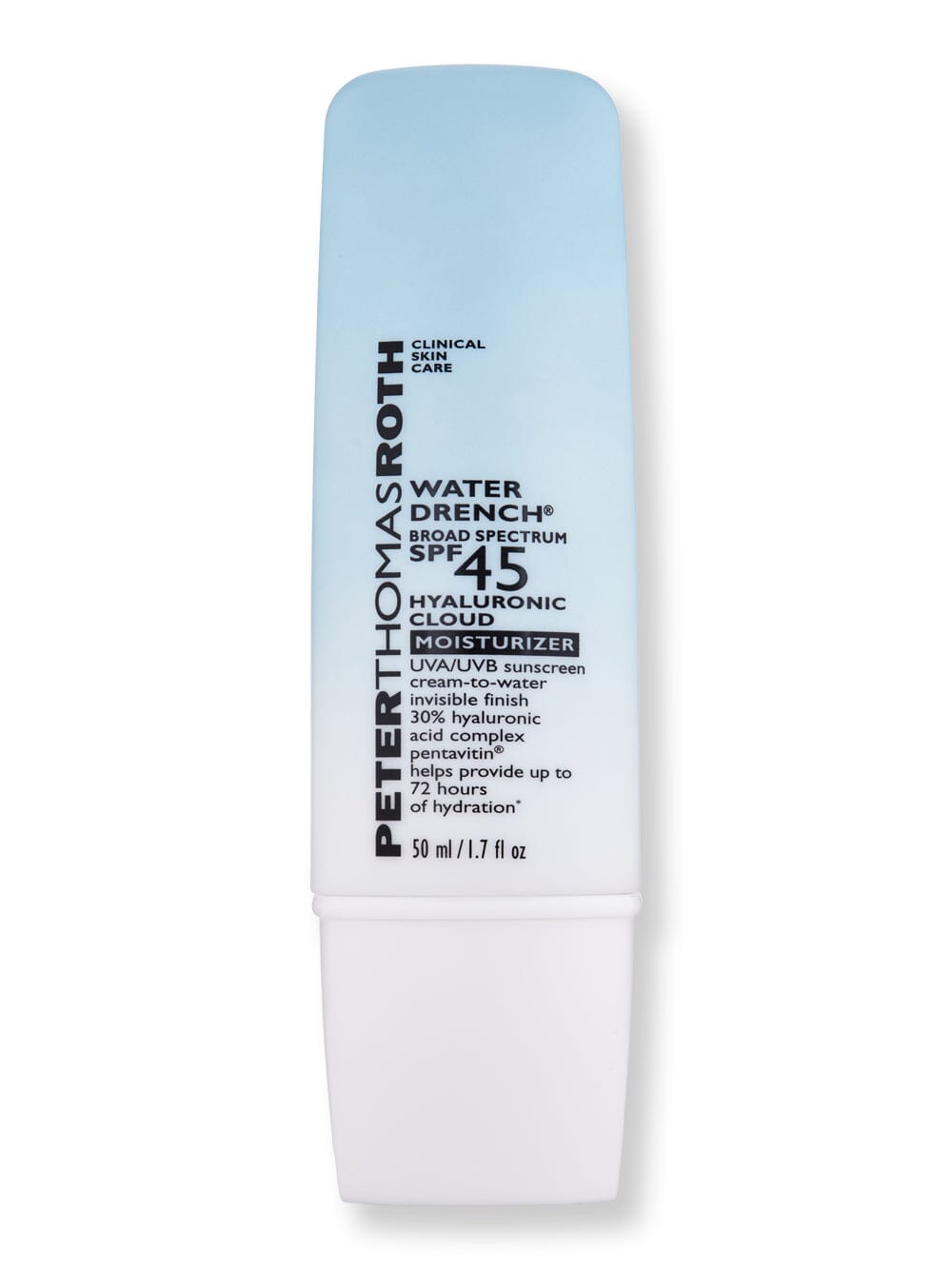 Peter Thomas Roth Peter Thomas Roth Water Drench Broad Spectrum SPF 45 Hyaluronic Cloud Moisturizer Face Moisturizers 1.7 oz / 50 ml 