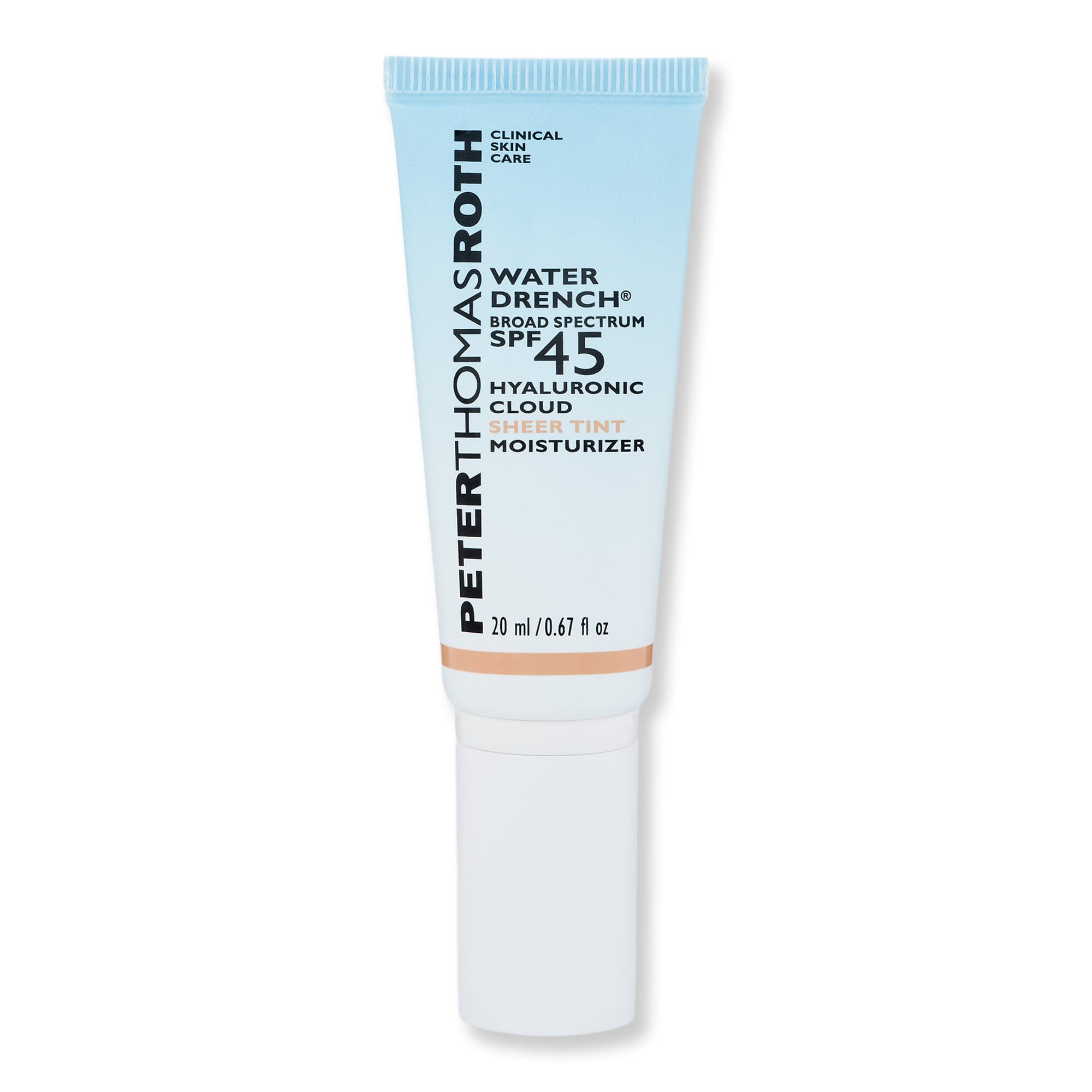 Peter Thomas Roth Peter Thomas Roth Water Drench Broad Spectrum SPF 45 Hyaluronic Cloud Sheer Tint Moisturizer Tinted Moisturizers & Foundations 20 ml 