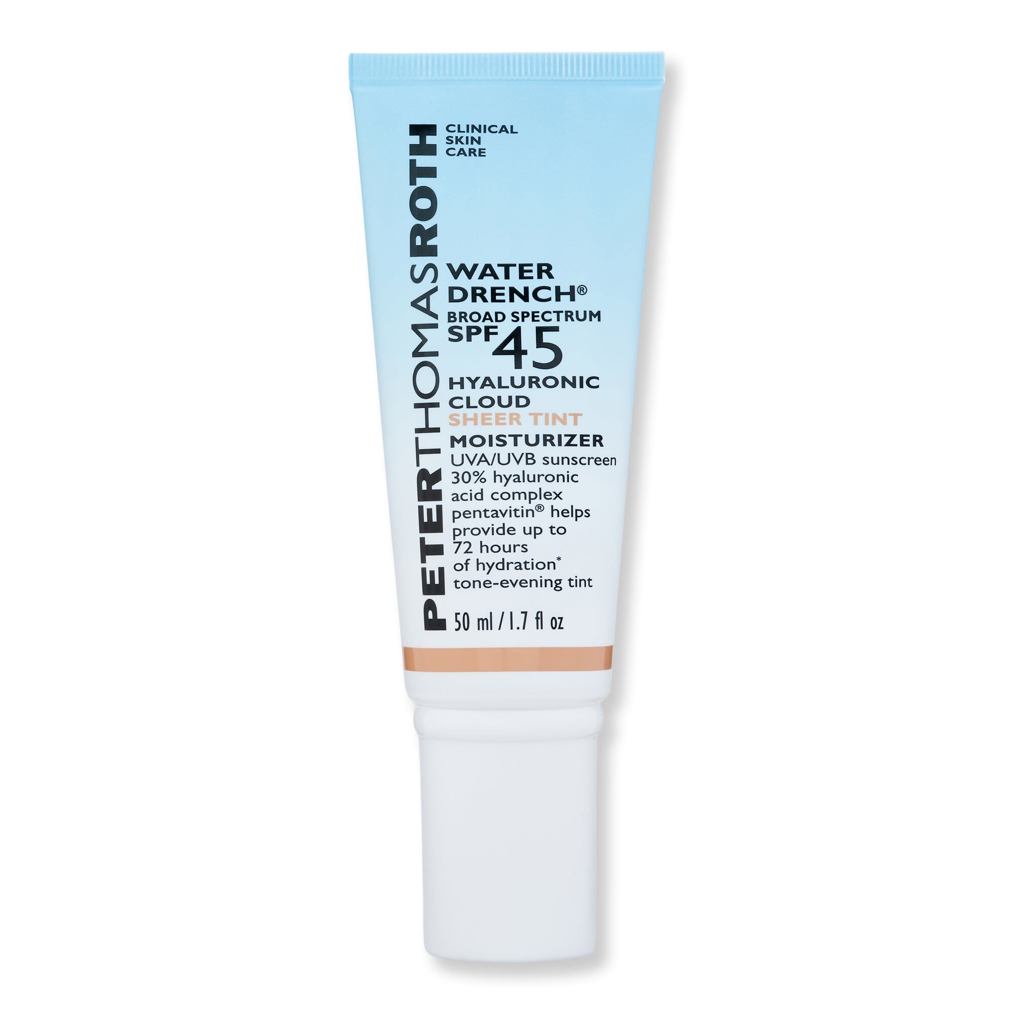 Peter Thomas Roth Peter Thomas Roth Water Drench Broad Spectrum SPF 45 Hyaluronic Cloud Sheer Tint Moisturizer Tinted Moisturizers & Foundations 50 ml 